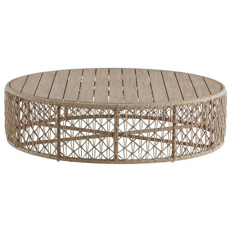Image 2 Arteriors Hugo Outdoor Coffee Table Dune more views