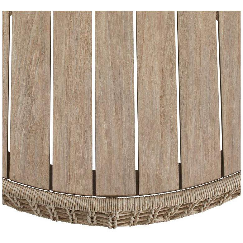 Image 5 Arteriors Hugo Outdoor Coffee Table Dune more views
