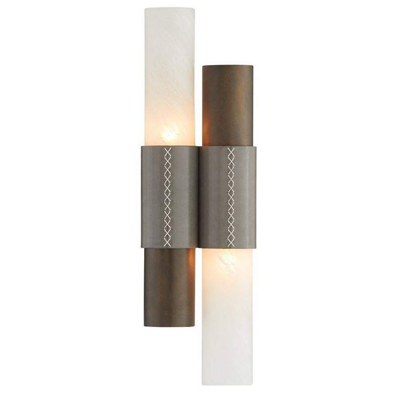 Image 3 Arteriors Huntington Sconce 20" Swirl English Bronze more views