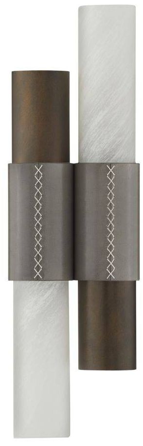Arteriors  Huntington Sconce 20"  Swirl English Bronze