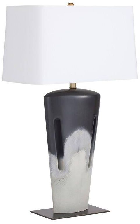 Image 4 Arteriors Iceland Lamp Shoreline Reactive Porcelain more views