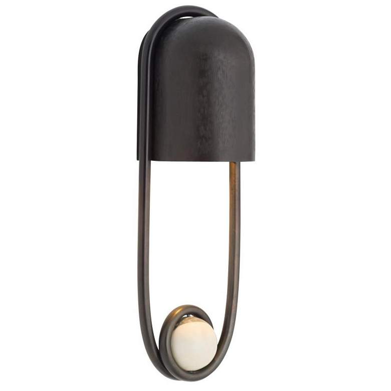 Image 1 Arteriors Ilma Sconce 15.5" Chattered English Bronze