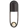 3_Arteriors Ilma Sconce 15.5" Chattered English Bronze more views