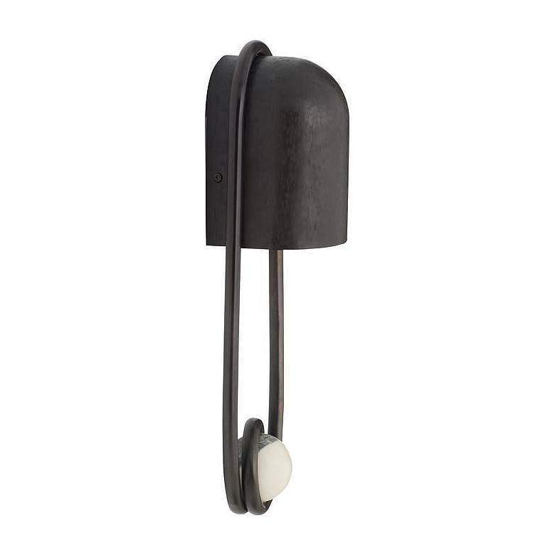 Image 7 Arteriors Ilma Sconce 15.5" Chattered English Bronze more views