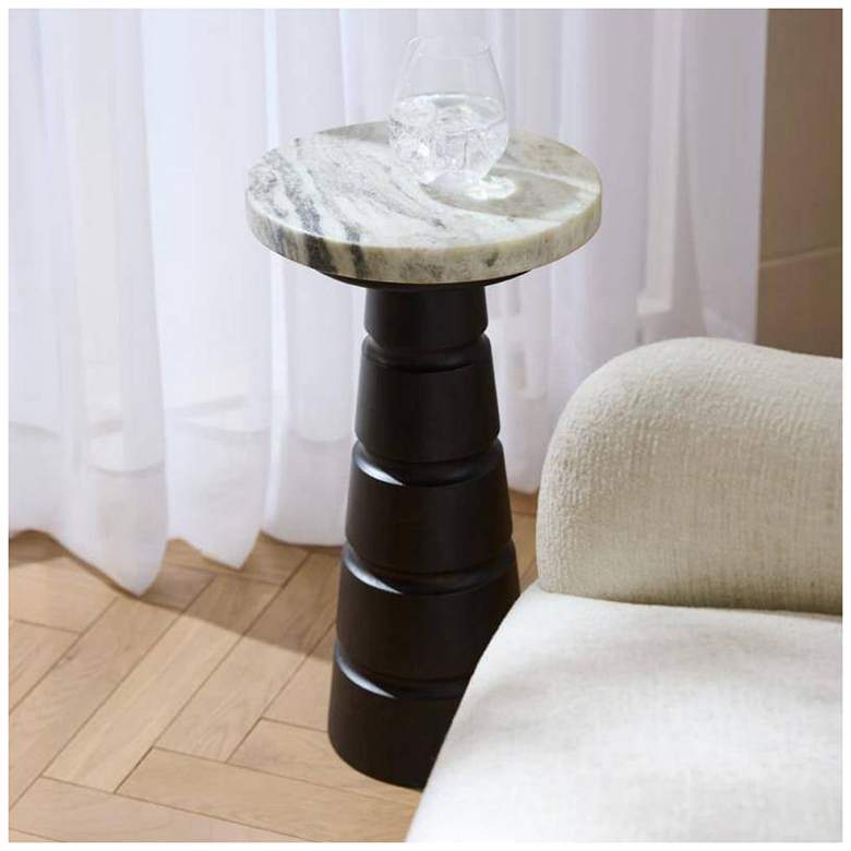 Image 6 Arteriors Imani Drink Table Marble Toronto more views