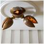 1_Arteriors Inessa Flush Mount 24" Vintage Brass