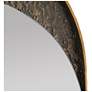 3_Arteriors Inset Long Mirror Antique Brass more views