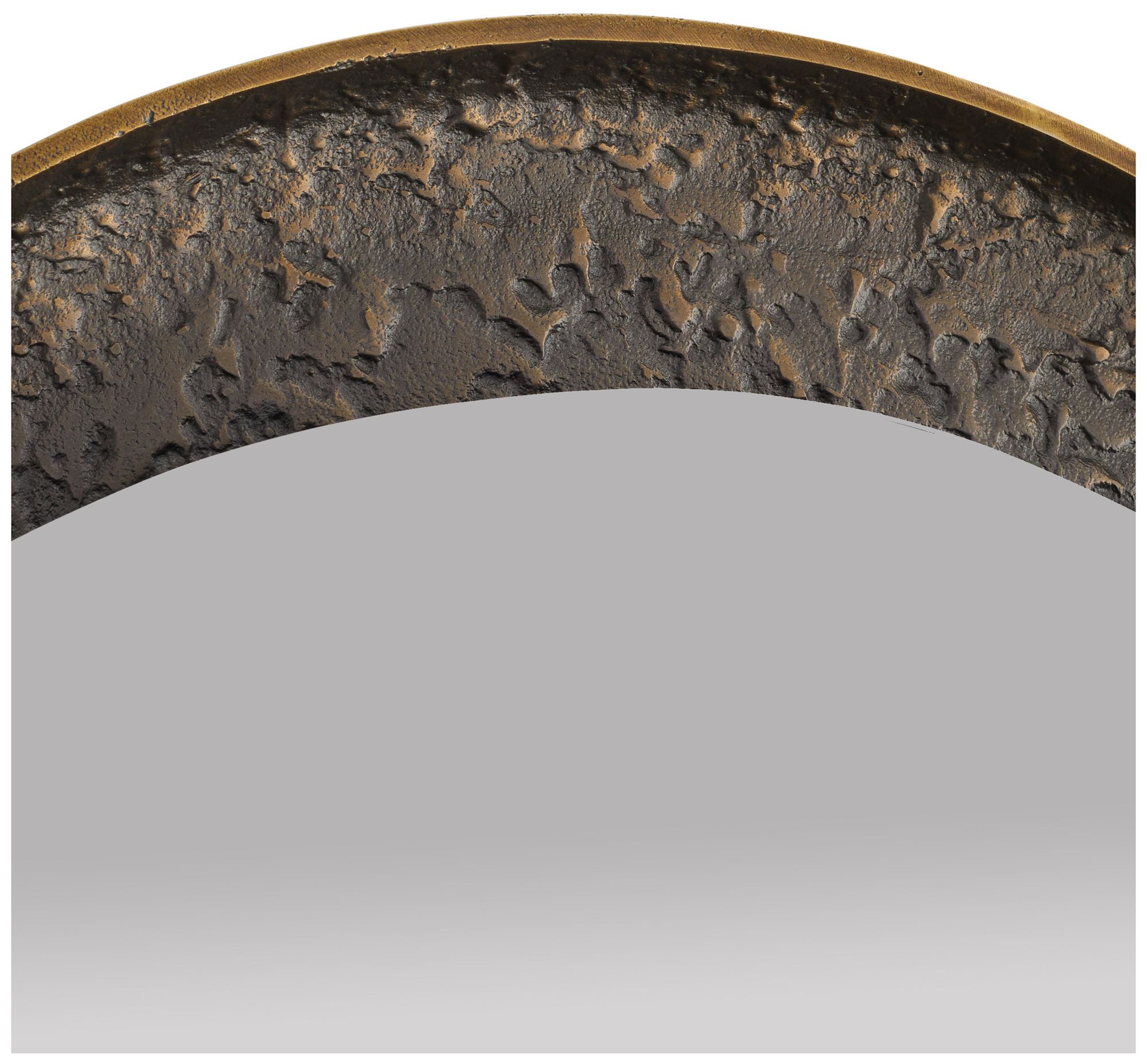 Image 3 Arteriors  Inset Wall Mirror Antique Brass more views