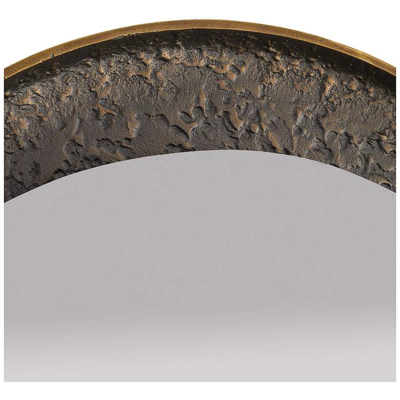 Image 3 Arteriors Inset Wall Mirror Antique Brass more views