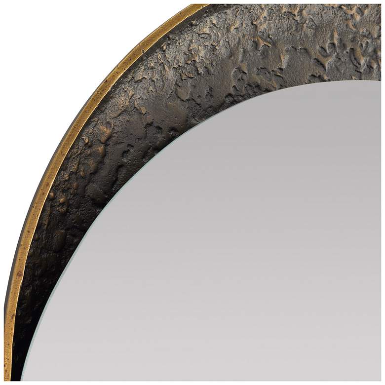 Image 4 Arteriors Inset Wall Mirror Antique Brass more views