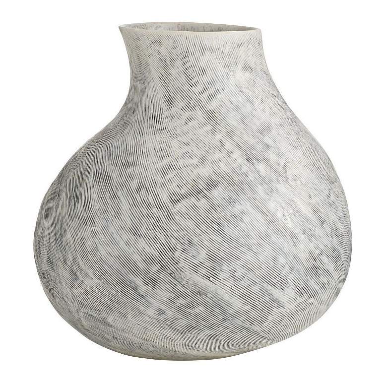 Image 1 Arteriors Irelia Porcelain Vase Ice Reactive