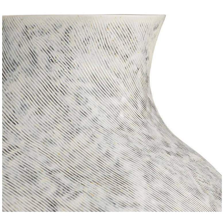 Image 4 Arteriors Irelia Porcelain Vase Ice Reactive more views