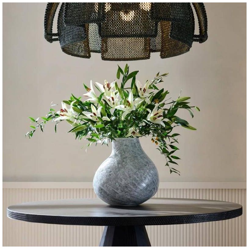 Arteriors Irelia Porcelain Vase Ice Reactive