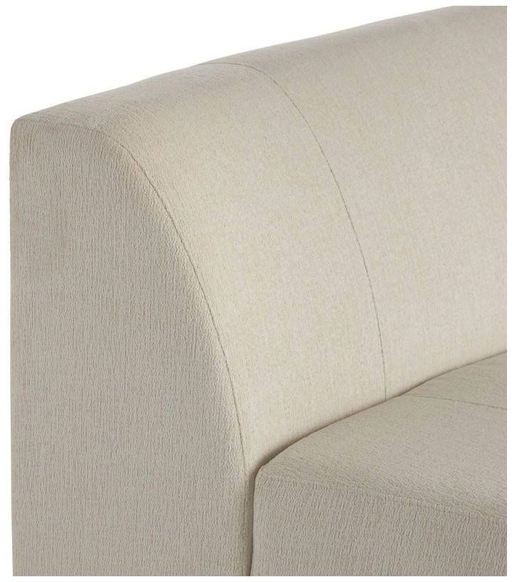 Arteriors Islander Right Sofa Vanilla Performance Boucle Vanilla