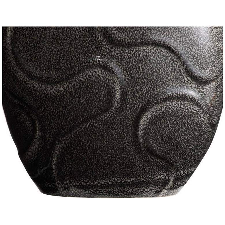 Image 7 Arteriors Ismay Lamp Obsidian Reactive Porcelain more views