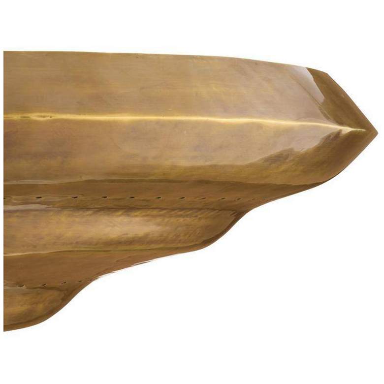 Image 7 Arteriors Istanbul Semi Flush 26" Antique Brass more views