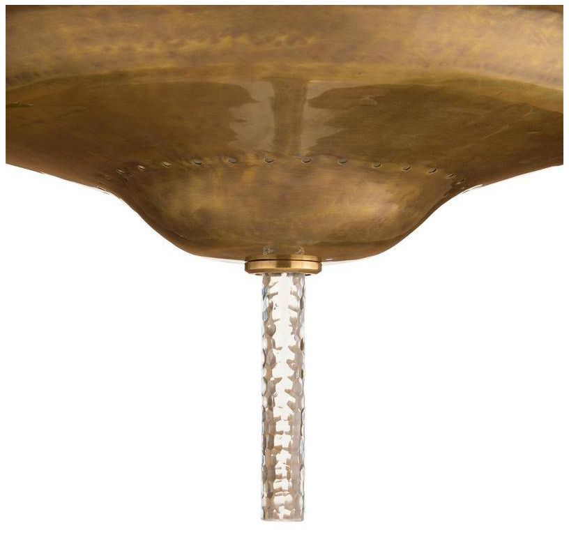 Arteriors Istanbul Semi Flush 26" Antique Brass