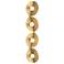 Arteriors Itzia Sconce 28.5" Antique Hammered Brass