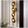1_Arteriors Itzia Sconce 28.5" Antique Hammered Brass