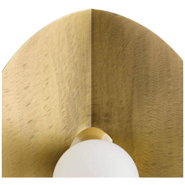 Image 6 Arteriors Itzia Sconce 28.5" Antique Hammered Brass more views
