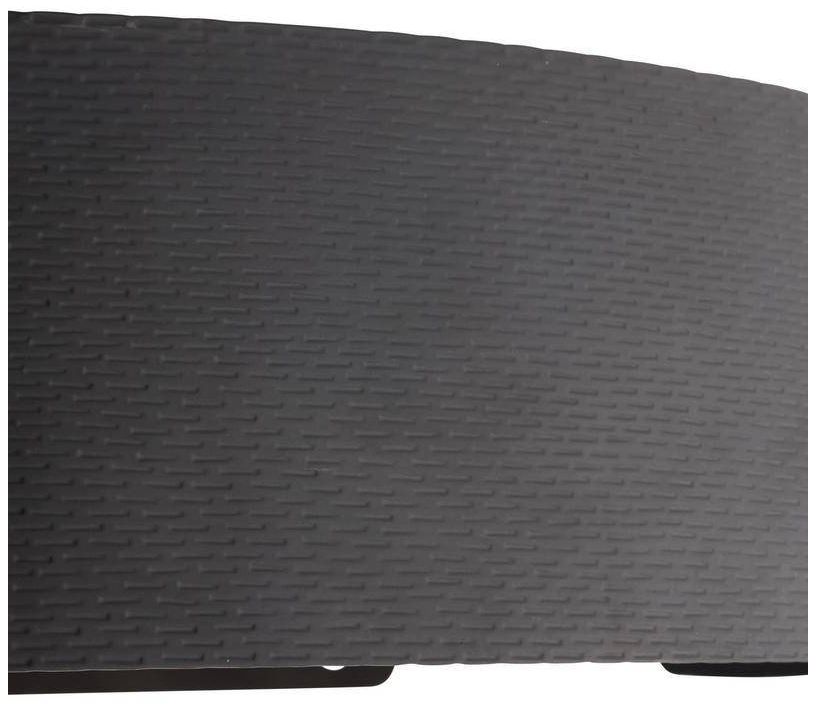 Image 7 Arteriors Ivan Leather Brown Chandelier 36.5" Blackened Iron more views