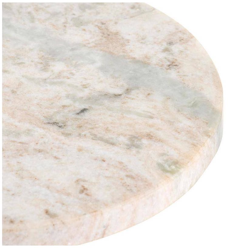 Image 4 Arteriors Ivetta Toronto Marble Drink Table Natural Iron more views