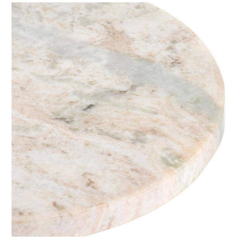 Image 4 Arteriors Ivetta Toronto Marble Drink Table Natural Iron more views