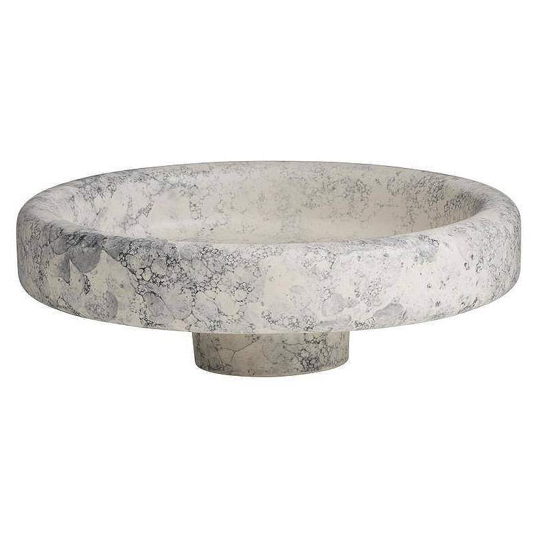Image 3 Arteriors Izzy Ceramic Centerpieces Set of 2 Thundercloud more views