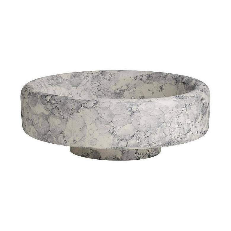 Image 4 Arteriors Izzy Ceramic Centerpieces Set of 2 Thundercloud more views