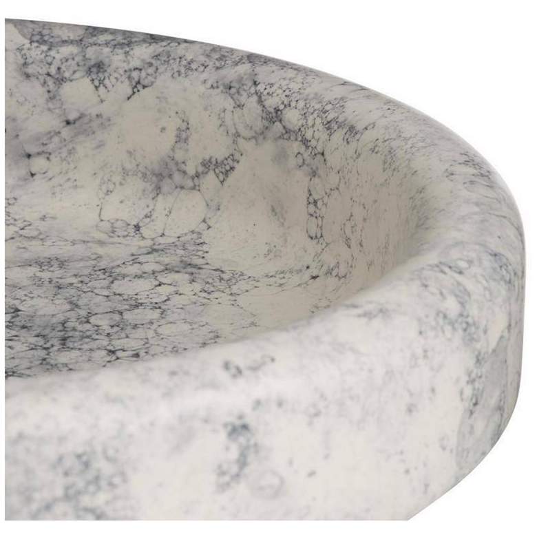 Image 7 Arteriors Izzy Ceramic Centerpieces Set of 2 Thundercloud more views