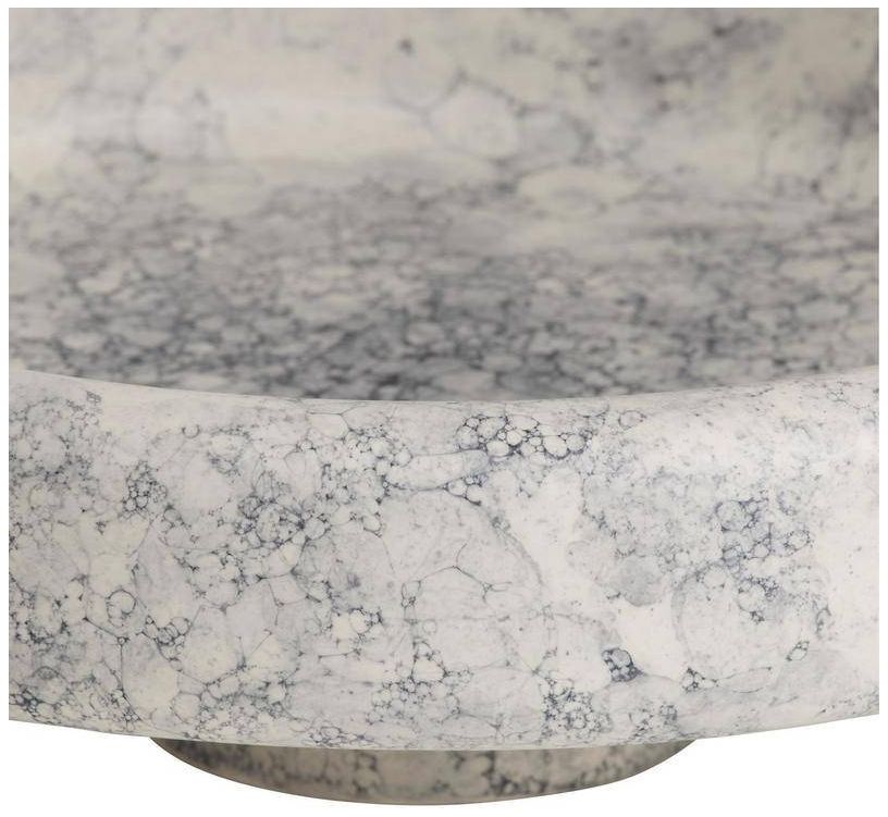 Arteriors Izzy Ceramic Centerpieces Set of 2 Thundercloud