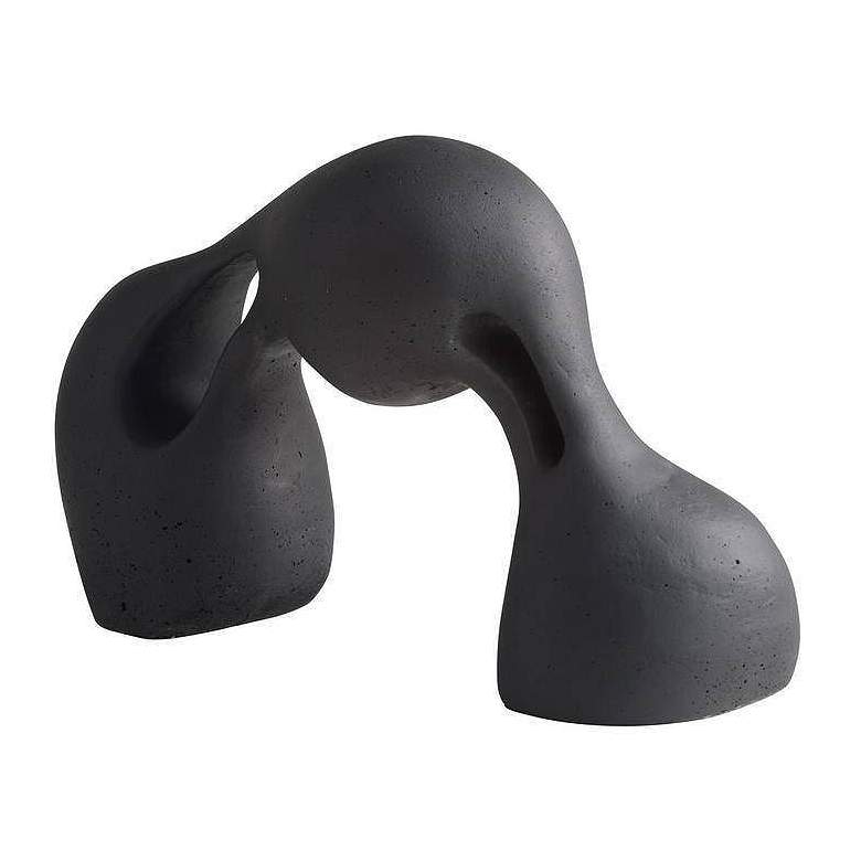 Image 3 Arteriors Jabari Ricestone Sculpture Charcoal more views