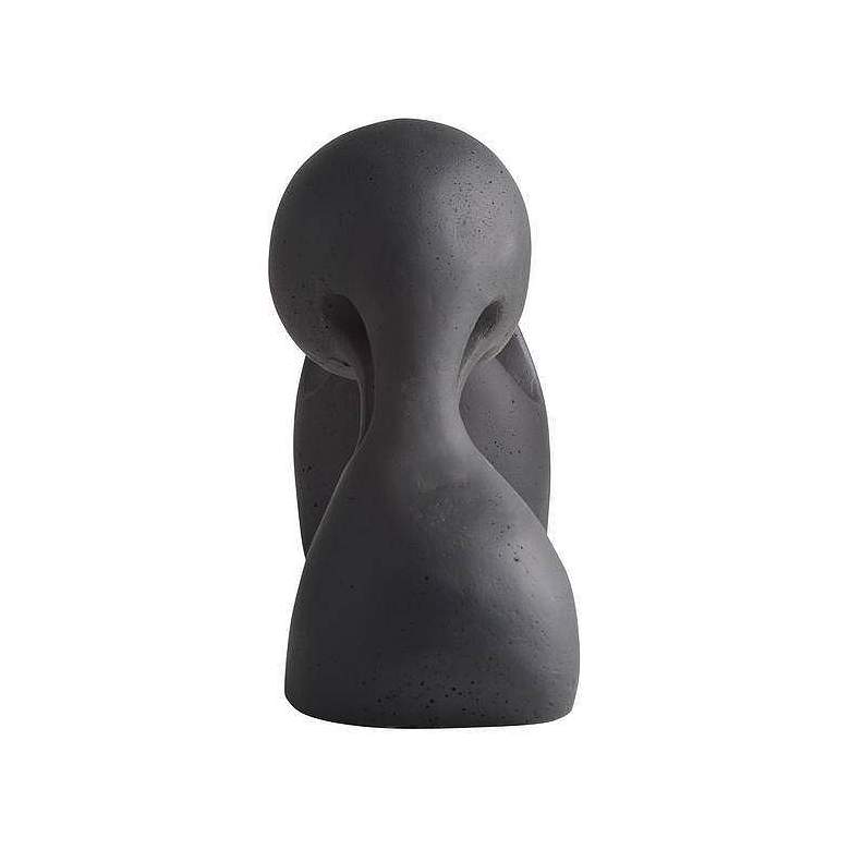 Image 4 Arteriors Jabari Ricestone Sculpture Charcoal more views