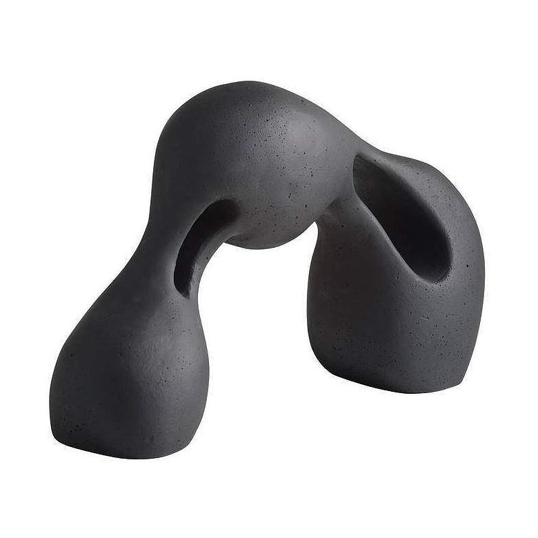 Image 5 Arteriors Jabari Ricestone Sculpture Charcoal more views