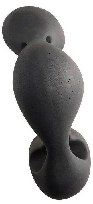 Arteriors Jabari Ricestone Sculpture Charcoal