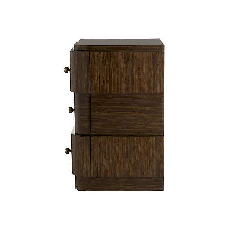 Image 3 Arteriors Jacques Side Table Brindle Ofram Wood Veneer more views