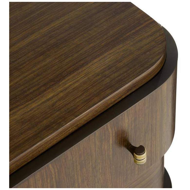 Image 6 Arteriors Jacques Side Table Brindle Ofram Wood Veneer more views