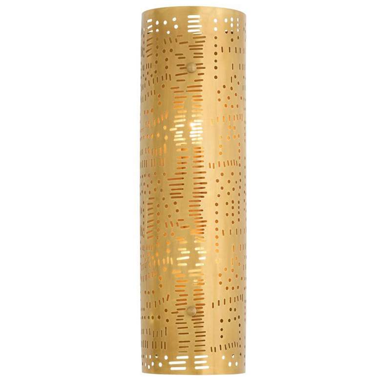 Image 1 Arteriors Jarrett Sconce 18" Antique Brass