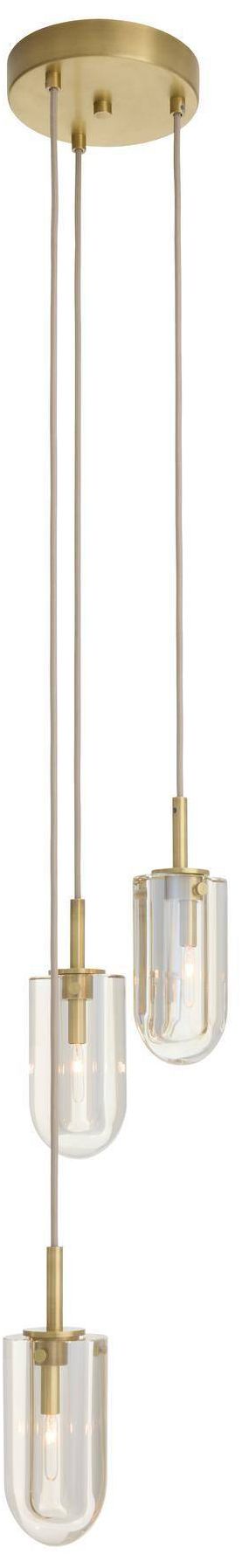 Image 3 Arteriors Javier Multi Port Chandelier 10.5" Champagne more views