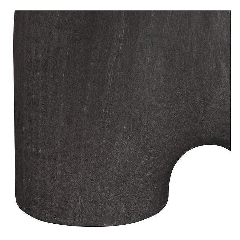 Image 5 Arteriors Jeffrey Terracotta Sculpture Matte Charcoal more views