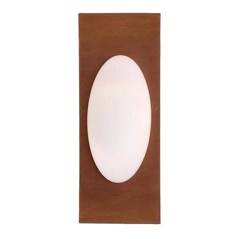 Image 3 Arteriors Jeter Sconce 13.5" Brandy Leather more views