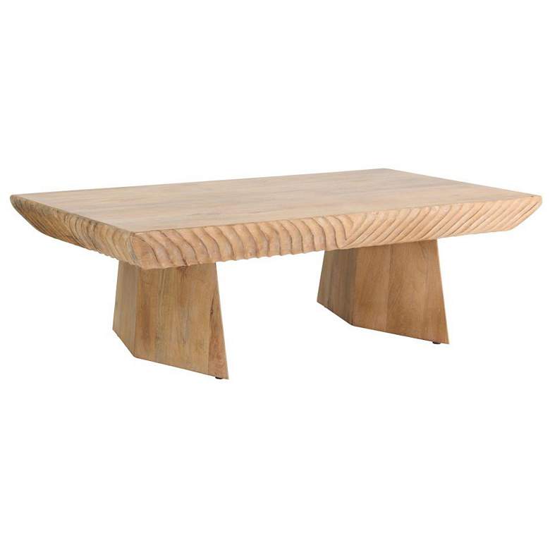 Image 2 Arteriors Jetson Cocktail Table Washed Tobacco