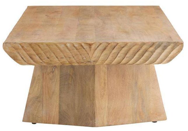 Image 3 Arteriors Jetson Cocktail Table Washed Tobacco more views