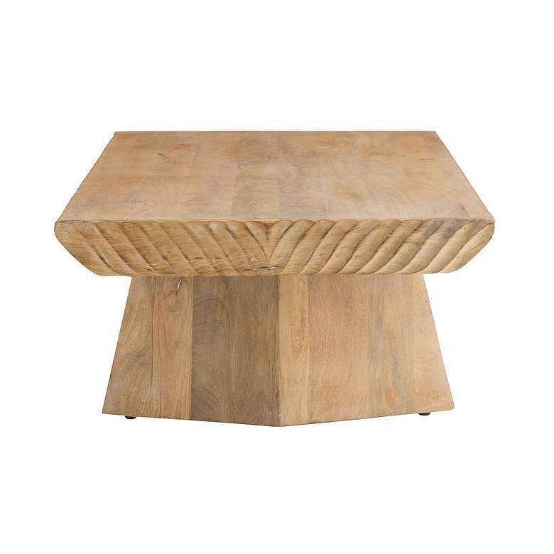 Image 3 Arteriors Jetson Cocktail Table Washed Tobacco more views