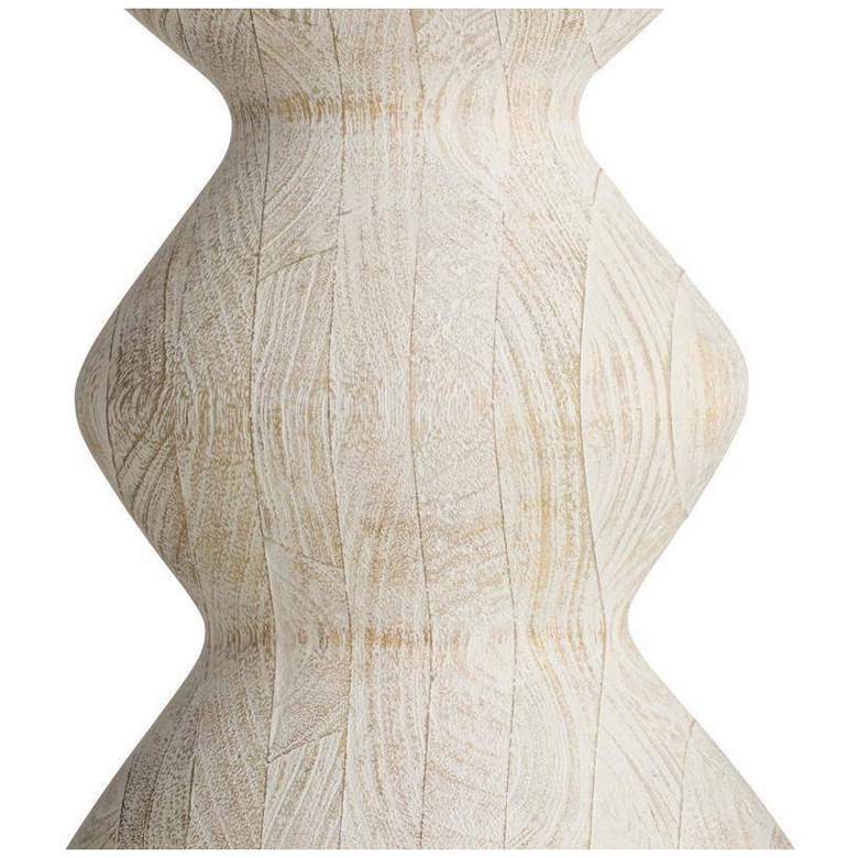 Image 6 Arteriors Joyce Drink Table Whitewash Mango Wood more views