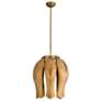 4_Arteriors Judith Pendant 20" Vintage Brass more views