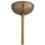Arteriors Judith Pendant 20" Vintage Brass