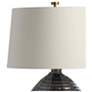 3_Arteriors Juliette Flint Luster Glass Lamp Antique Brass more views