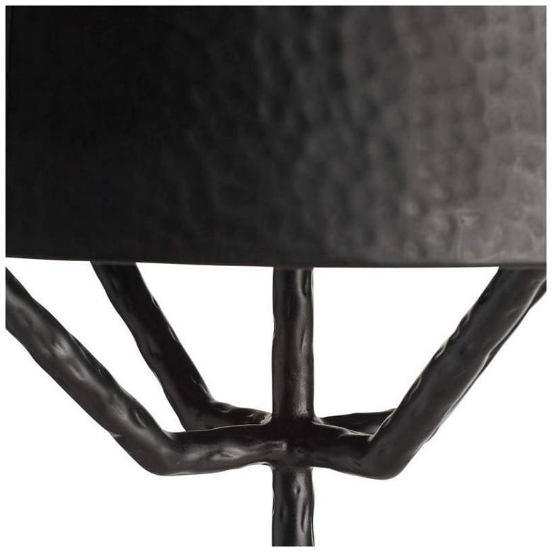 Image 2 Arteriors Juneau Iron Floor Lamp White Marble more views