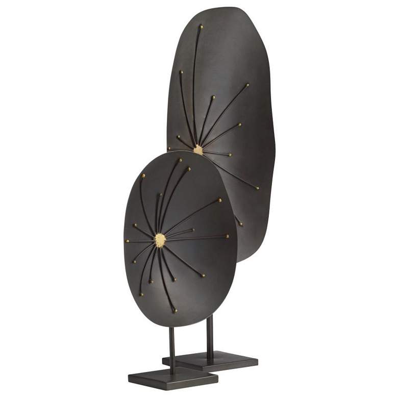 Image 1 Arteriors Jura Iron Sculptures Set of 2 Natural Iron